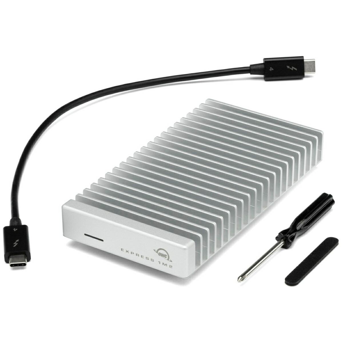 楽天市場】OWC Express 1M2 USB4対応 M.2 NVMe SSD用ポータブル外付け