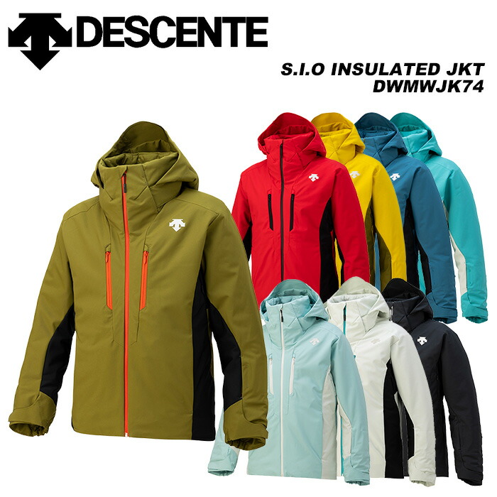 DESCENTE オレンジ スキーウェア 男性用 身長165〜173cm推奨 DESCENTE