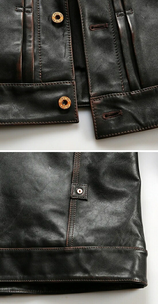 楽天市場】少量生産 革ジャン本革 馬革 ホースハイドメンズ レザー