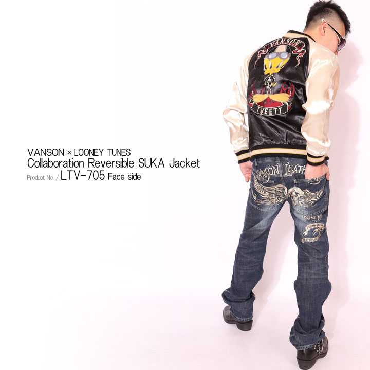 楽天市場】当店別注 カラー VANSON ルーニー・テューンズ コラボ