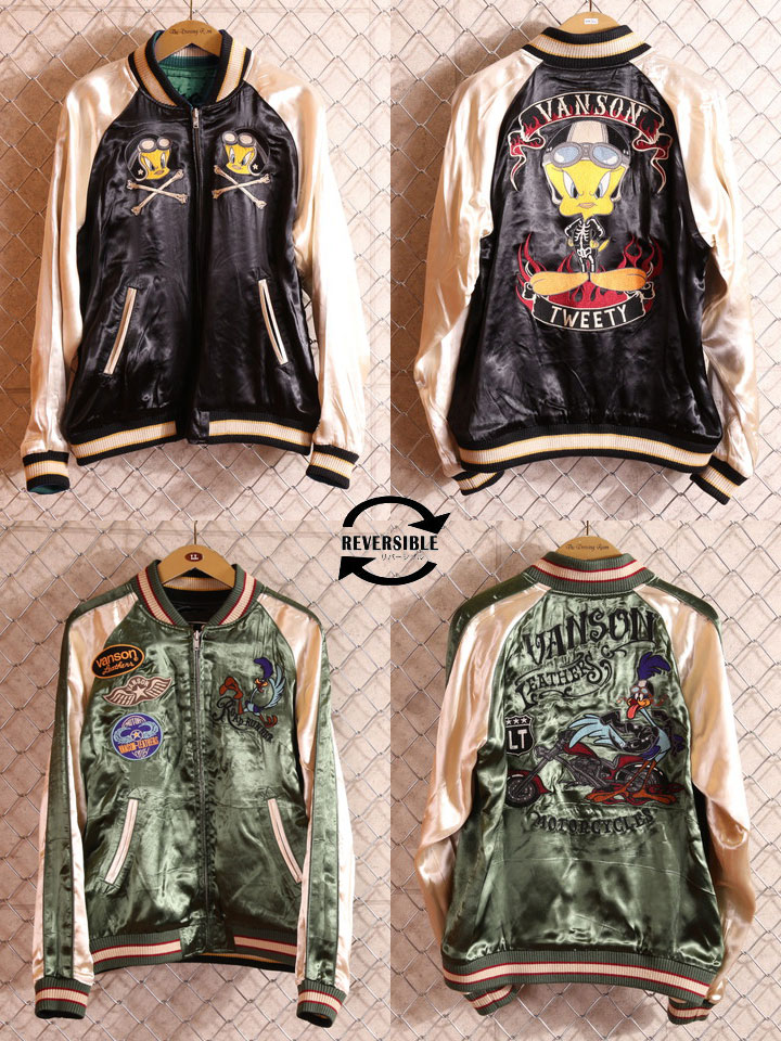 楽天市場】当店別注 カラー VANSON ルーニー・テューンズ コラボ