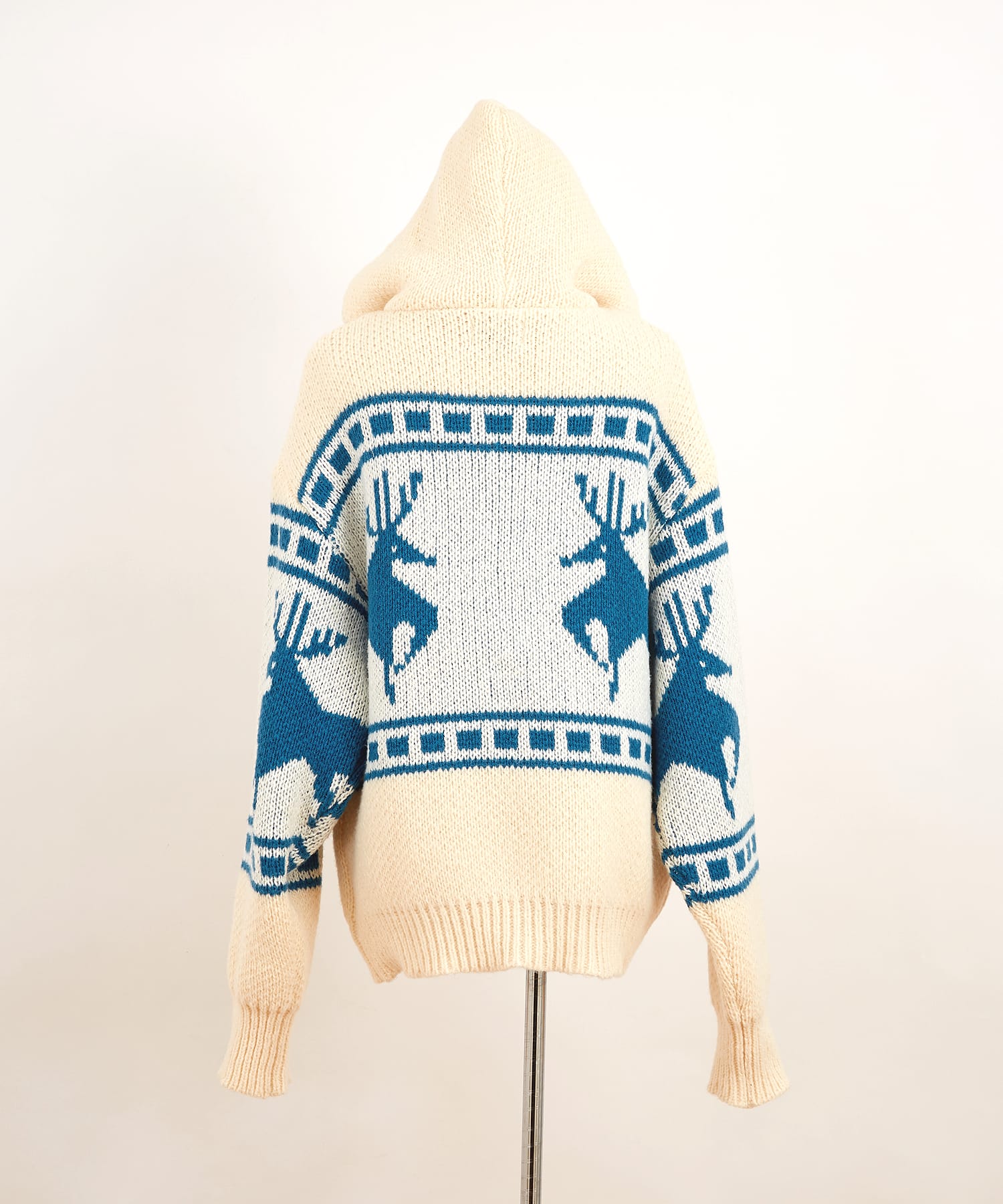 楽天市場】a.p.o.v. ノルディック柄カウチンニットフーディーセーター