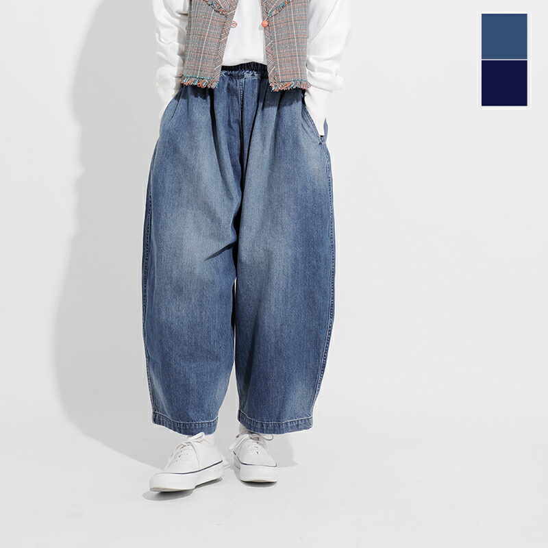 楽天市場】kelen ケレン 8oz ルーズシルエット デニム パンツ “PESH