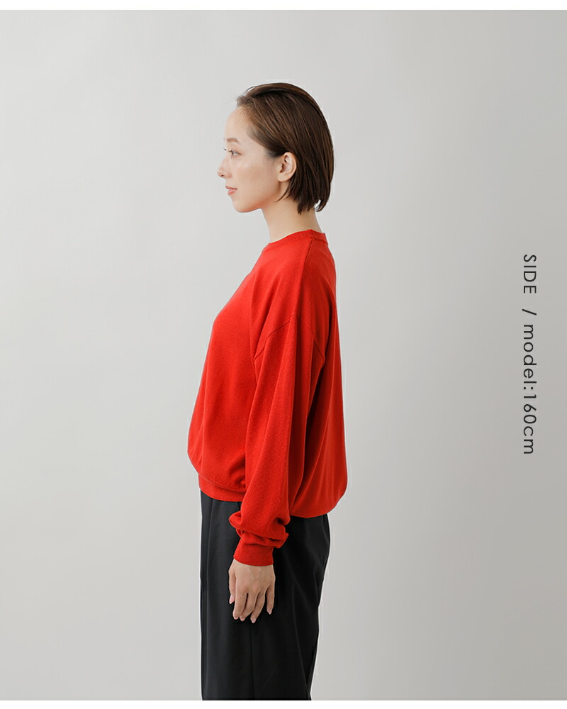 楽天市場】MidiUmi ミディウミ ウール クルーネック ニット プル