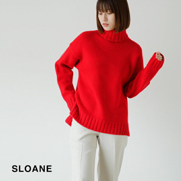楽天市場】セール【20%OFF】SLOANE スローン 3G ジーロンラム×カシミヤ