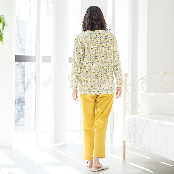 楽天市場】【LIBERTY】リバティ 天竺プリント レディース パジャマ 綿