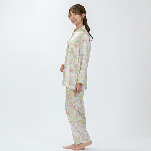 楽天市場】【mila schon】ミラ・ショーン シルクサテン 花柄 プリント