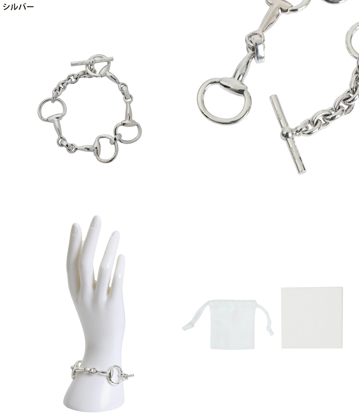 楽天市場】[送料無料]LAVER : 別注 FOUR BIT CHAIN BRACELET / 全2色