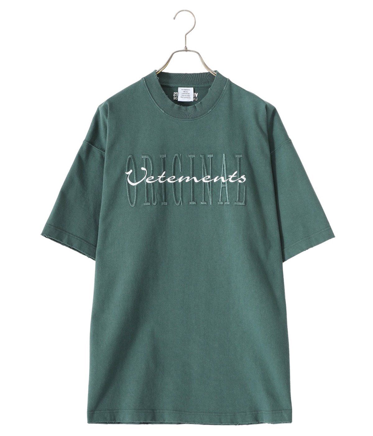 楽天市場】[SALE]VETEMENTS : ORIGINAL LOGO T-SHIRT / 全2色