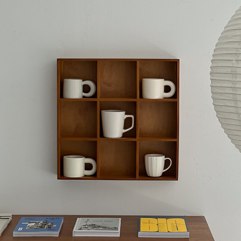 楽天市場】予約販売4月下旬～5月上旬頃発送予定 天然木 カップシェルフ