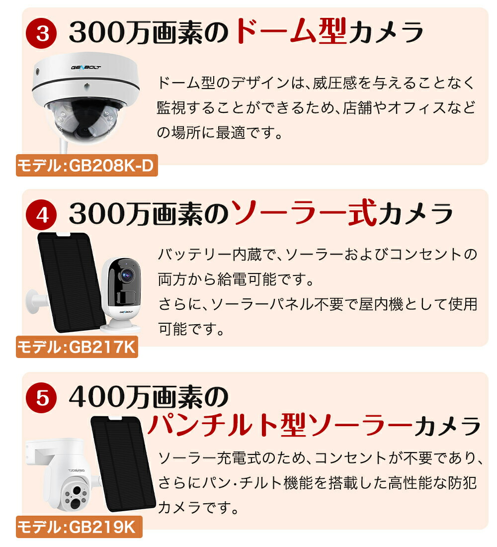 楽天市場】【10%OFFクーポン&P5倍！】防犯カメラ 2台セット 屋外