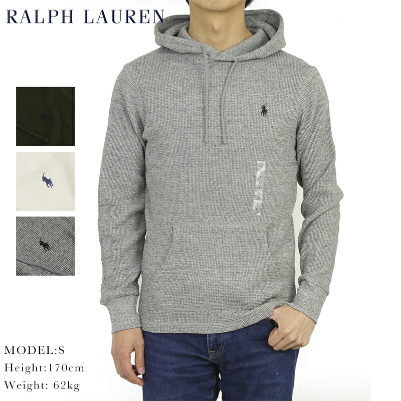 楽天市場】ポロ ラルフローレン プルオーバー ワッフルサーマル