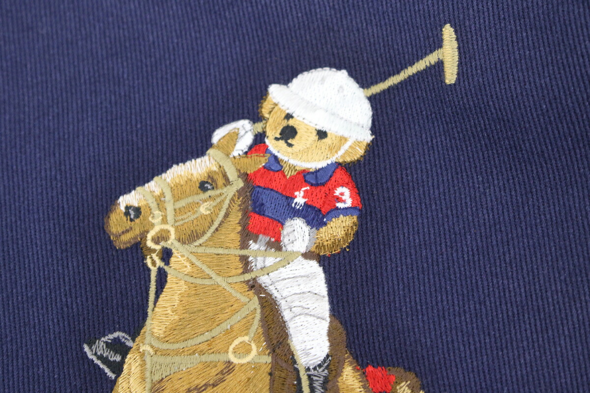 楽天市場】ポロ ラルフローレン ポロベア 刺繍 コットン トートバッグ