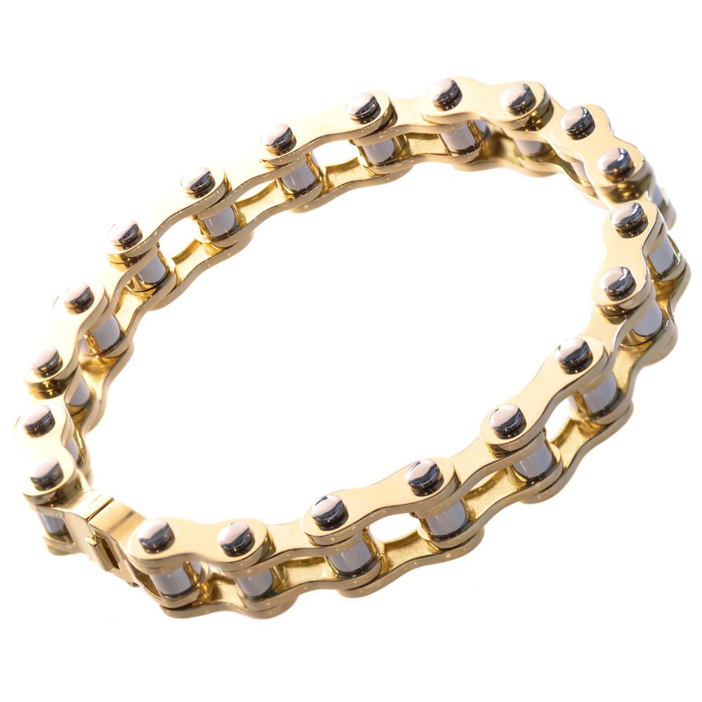 楽天市場】ブレスレット メンズ K18 18K 18金 プラチナ コンビ メンズ