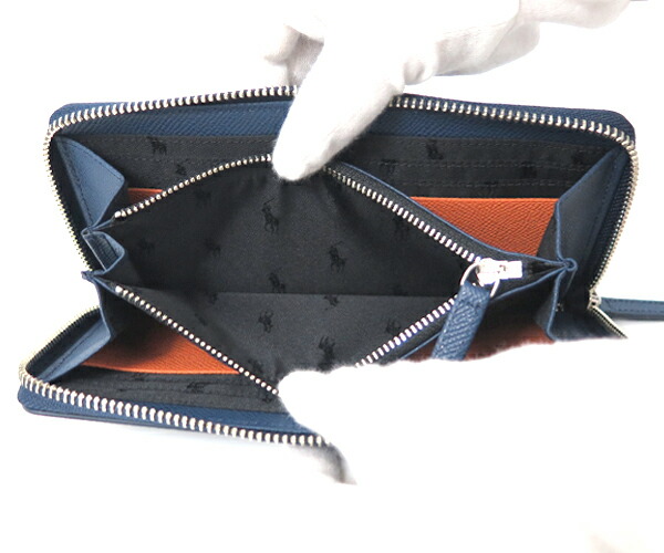 楽天市場】ラルフローレン 財布 メンズ コントラストレザーWith カラー