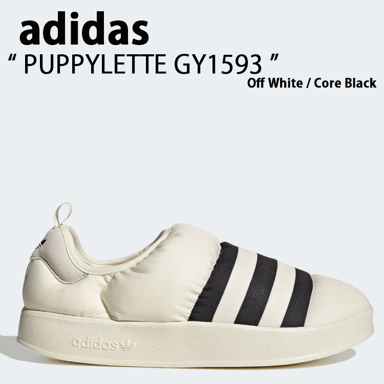 楽天市場】adidas アディダス ミュール PUPPYLETTE WHITE GY1593