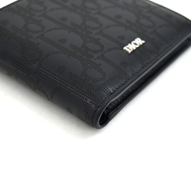楽天市場】ディオール 財布 メンズ 二つ折り ディオールオブリーク