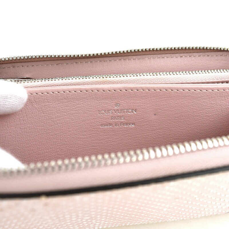 楽天市場】ルイヴィトン 長財布 パイソンレザー ピンク系 ジッピー