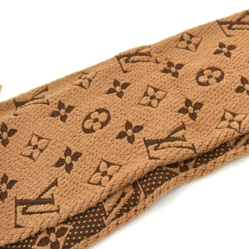 楽天市場】ルイヴィトン マフラー エシャルプ・ロゴマニア キャメル