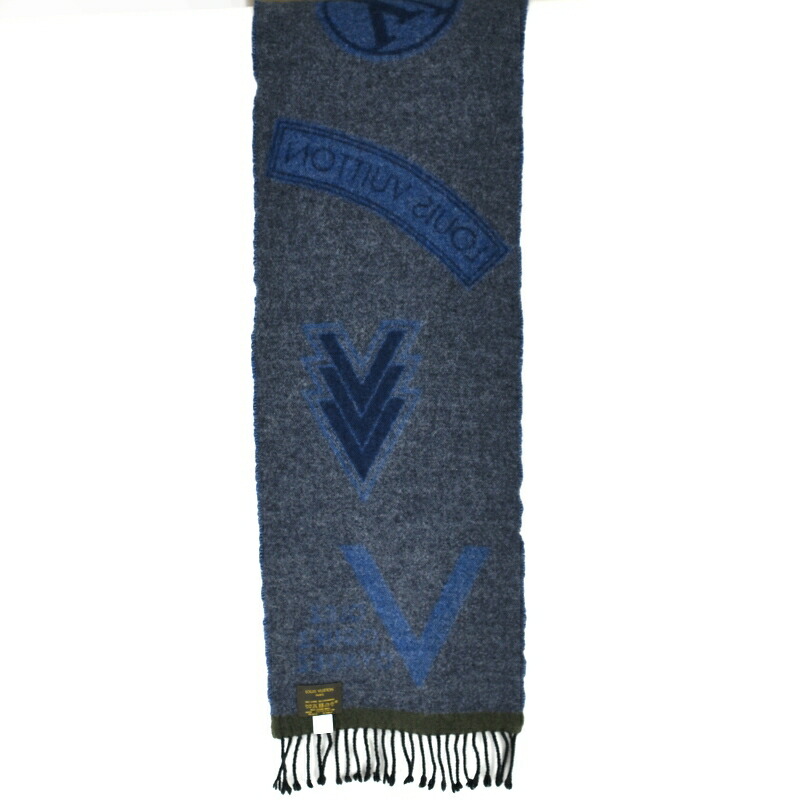 楽天市場】ルイヴィトン マフラー エシャルプ LV スティッカー M70039