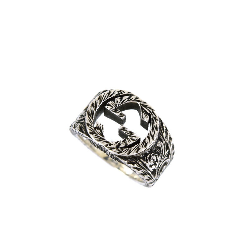 楽天市場】グッチ 指輪 レディース インターロッキングG サイズ15