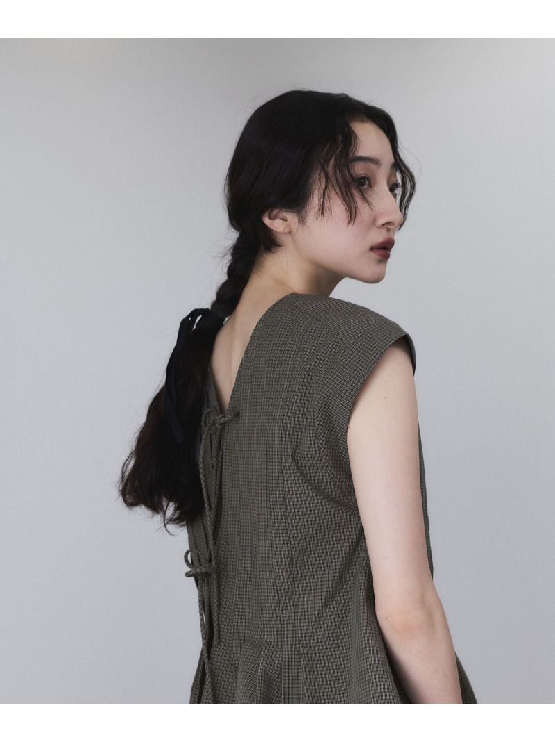 楽天市場】【サステナブル】タックフレアジレブラウス ADAM ET ROPE