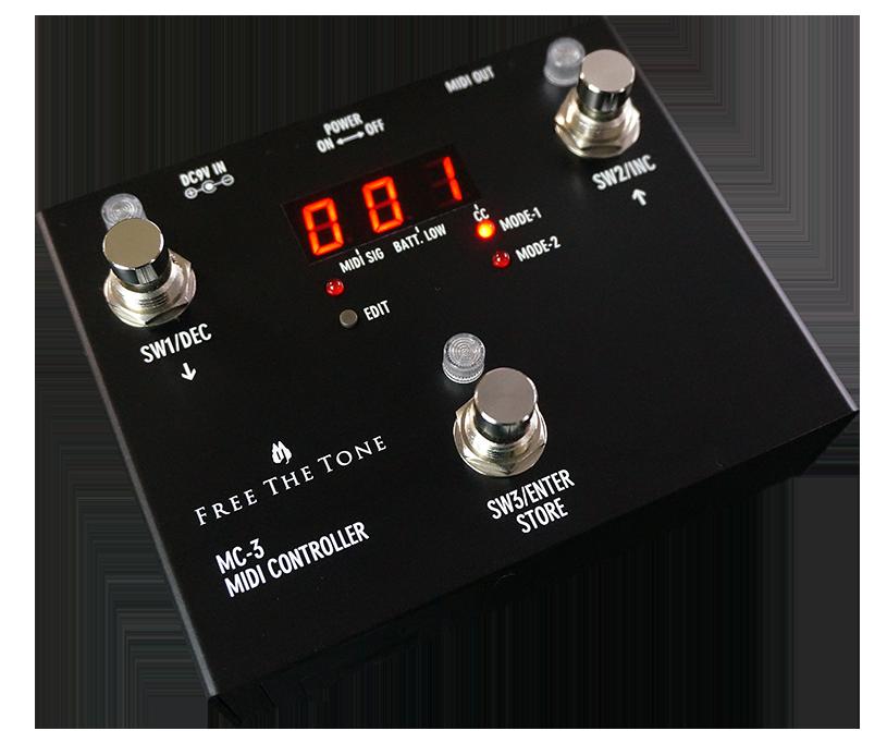 楽天市場】Free The Tone / MC-3(MIDI CONTROLLER) [お取り寄せ] : BIGBOSS