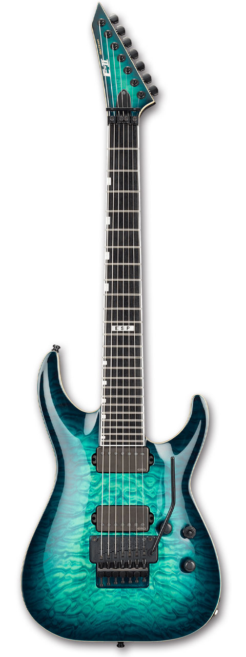 楽天市場】E-II HORIZON FR-7 QM / Black Turquoise Burst [7弦ギター