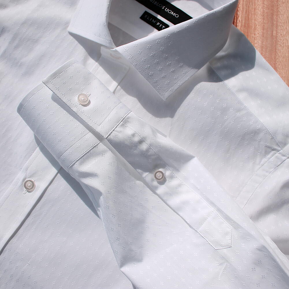 楽天市場】長袖シャツ ドビー織 ビジネスシャツ ドレスシャツ