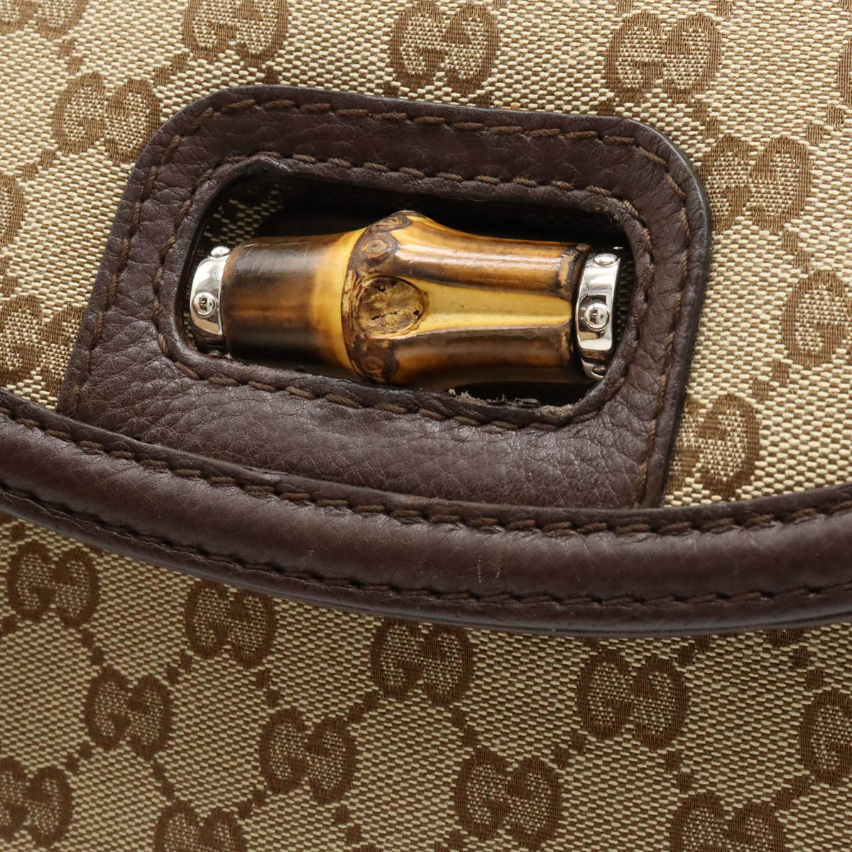楽天市場】【バッグ】GUCCI グッチ GGキャンバス バンブー タッセル