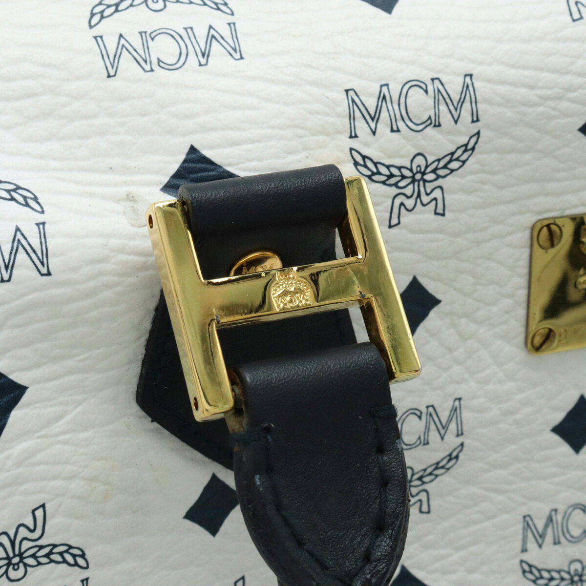 楽天市場】【バッグ】MCM エムシーエム ロゴグラム ミニボストン