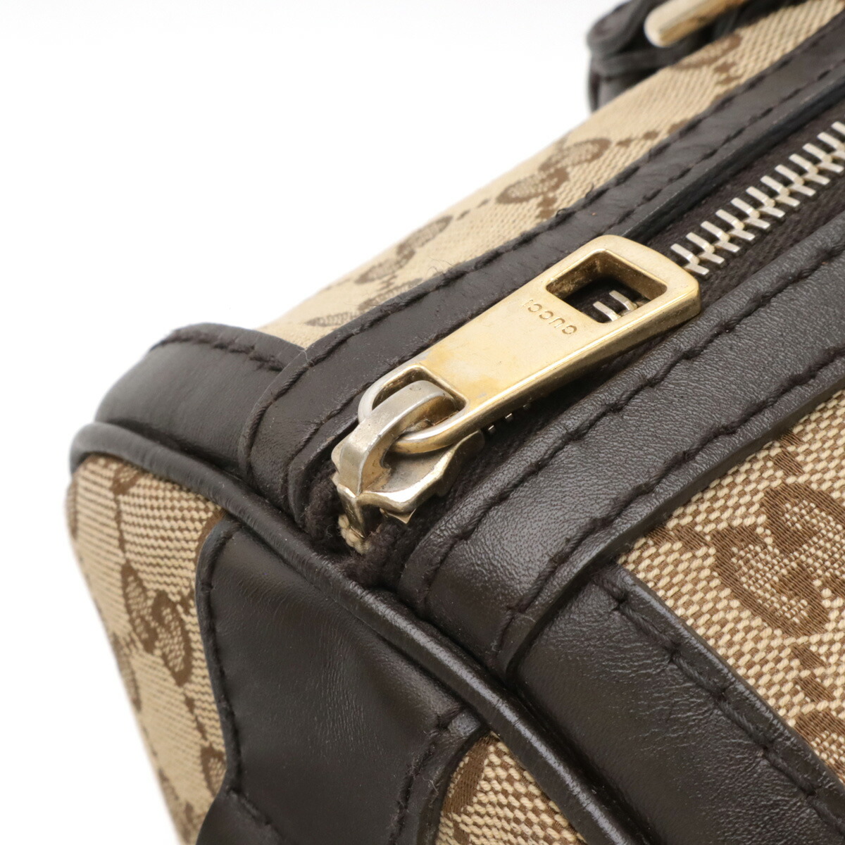 楽天市場】GUCCI グッチ GGキャンバス シェリーライン ハンドバッグ