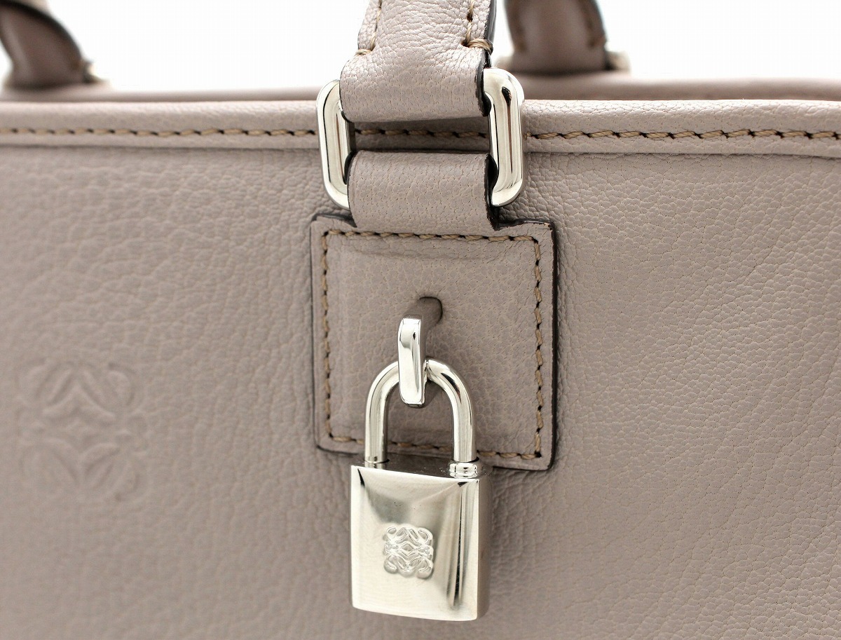 楽天市場】【バッグ】LOEWE ロエベ アマソナ28 レザー ハンドバッグ