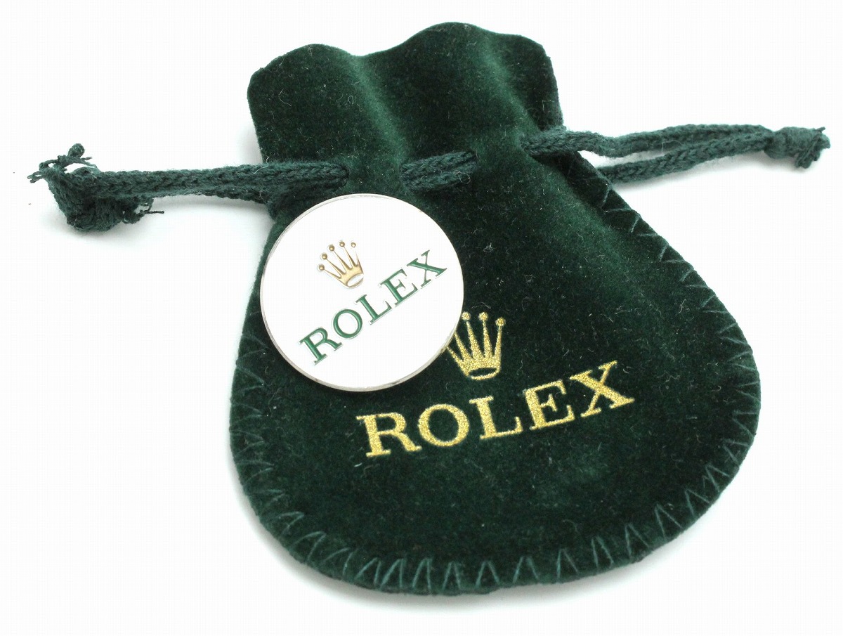 楽天市場】ROLEX ロレックス ノベルティ 非売品 ゴルフマーカー