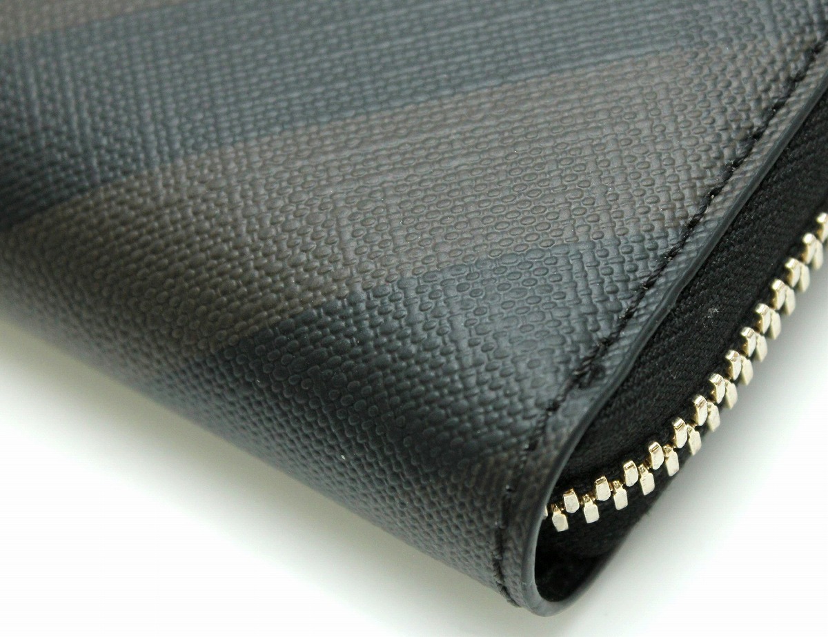 楽天市場】【未使用品】【財布】BURBERRY バーバリー スモーク ド