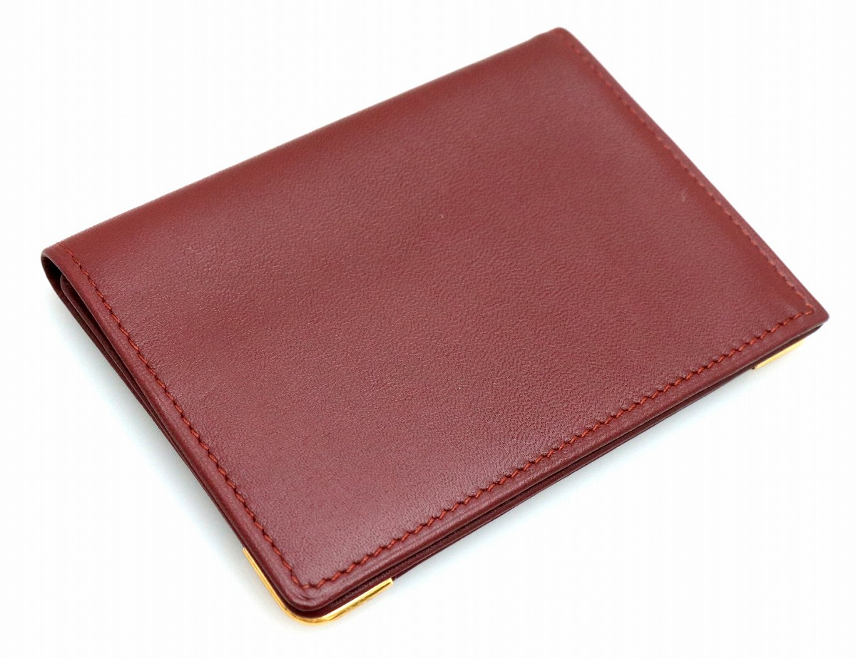 楽天市場】【未使用品】Cartier カルティエ マストライン パスケース