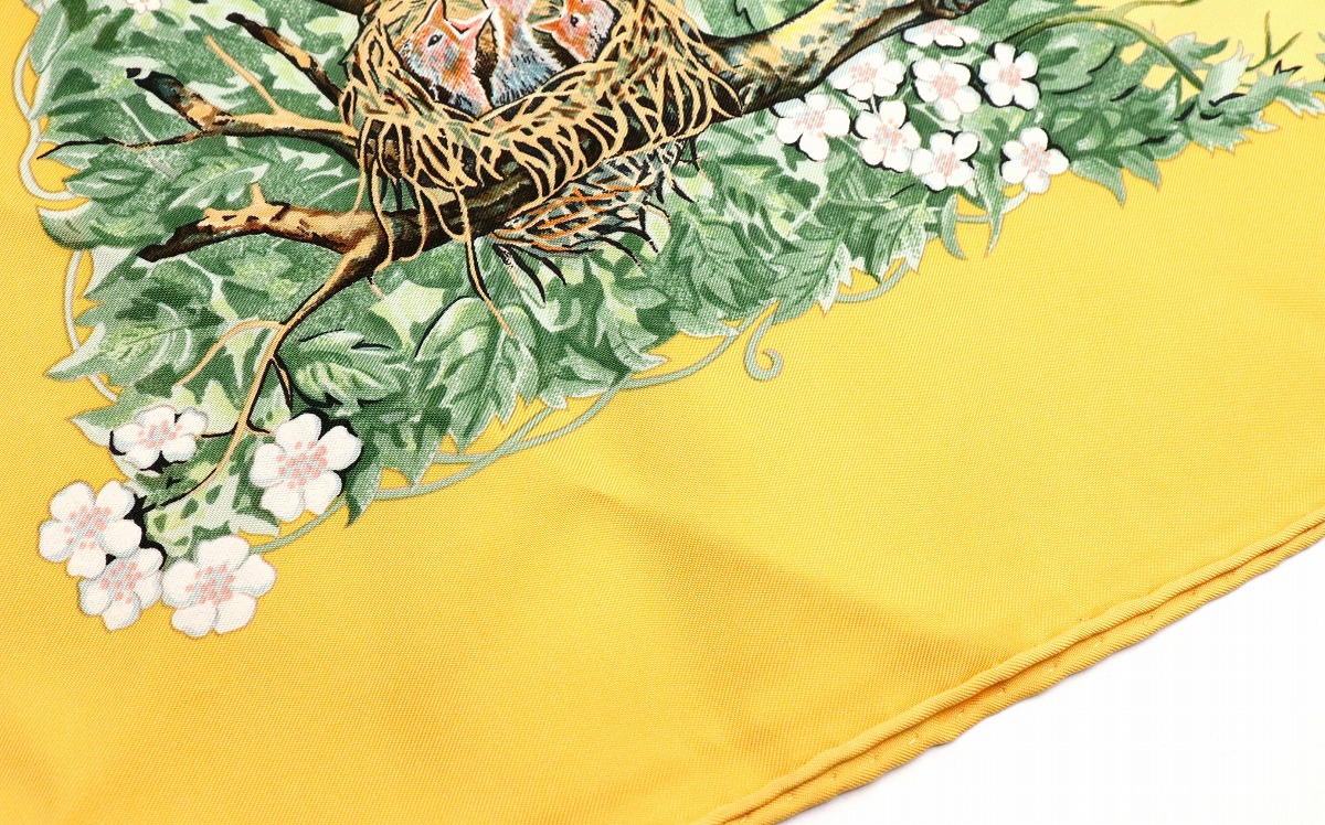 楽天市場】HERMES エルメス スカーフ カレ 90 シルク100% 『LES QUATRE