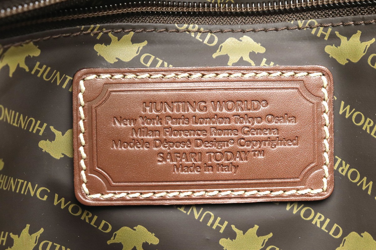 楽天市場】【バッグ】HUNTING WORLD ハンティング ワールド サファリ