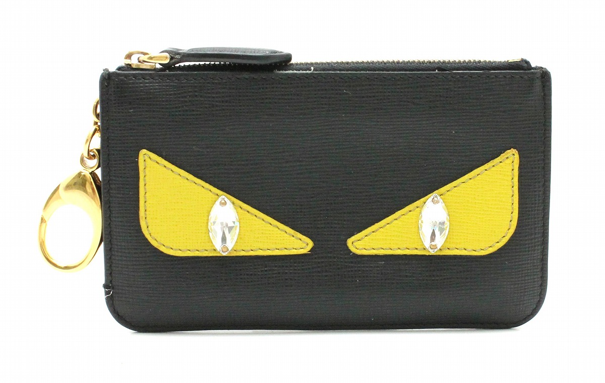楽天市場】【財布】FENDI フェンディ モンスター キーリング付 コイン