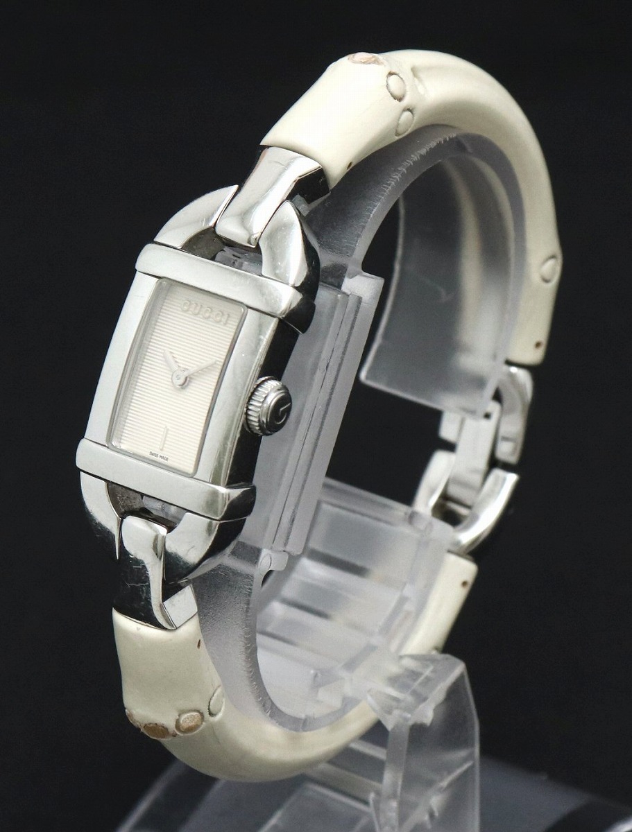 楽天市場】【ウォッチ】GUCCI グッチ 6800L バングル シルバー文字盤