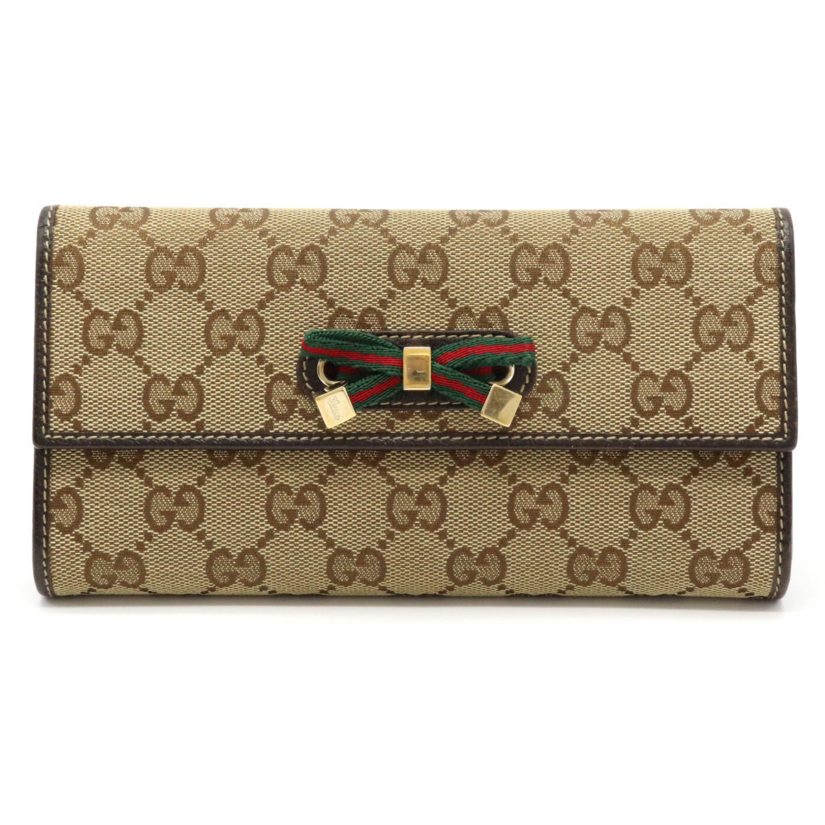 楽天市場】【財布】GUCCI グッチ GGキャンバス プリンシー シェリー