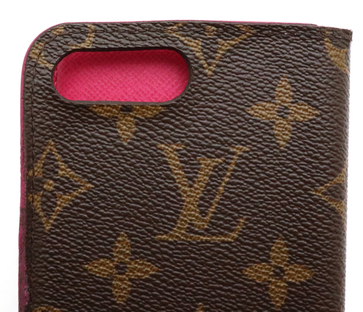 楽天市場】LOUIS VUITTON ルイ ヴィトン モノグラム iPhone7+ フォリオ