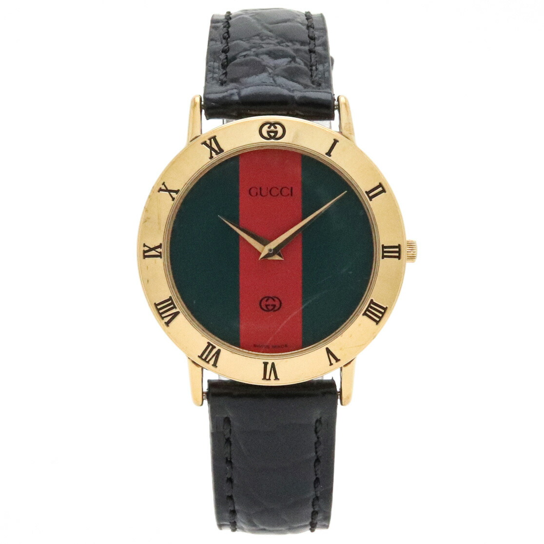 楽天市場】【ウォッチ】GUCCI グッチ シェリー文字盤 GP ゴールド