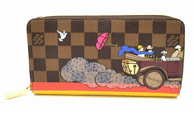 楽天市場】【財布】LOUIS VUITTON ルイ ヴィトン ダミエ ジッピー