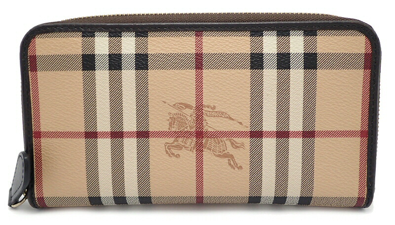 楽天市場】【財布】BURBERRY バーバリー ラウンドファスナー長財布