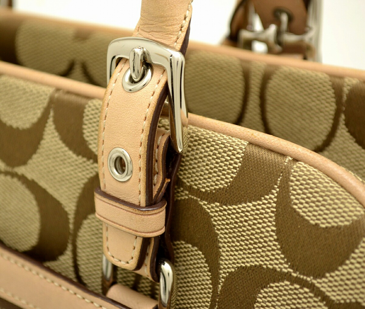 楽天市場】【バッグ】COACH コーチ シグネチャー ハンドバッグ