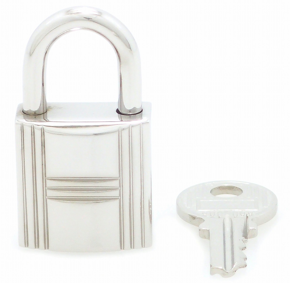 楽天市場】【新品仕上げ済】HERMES エルメス カデナ パドロック No.124