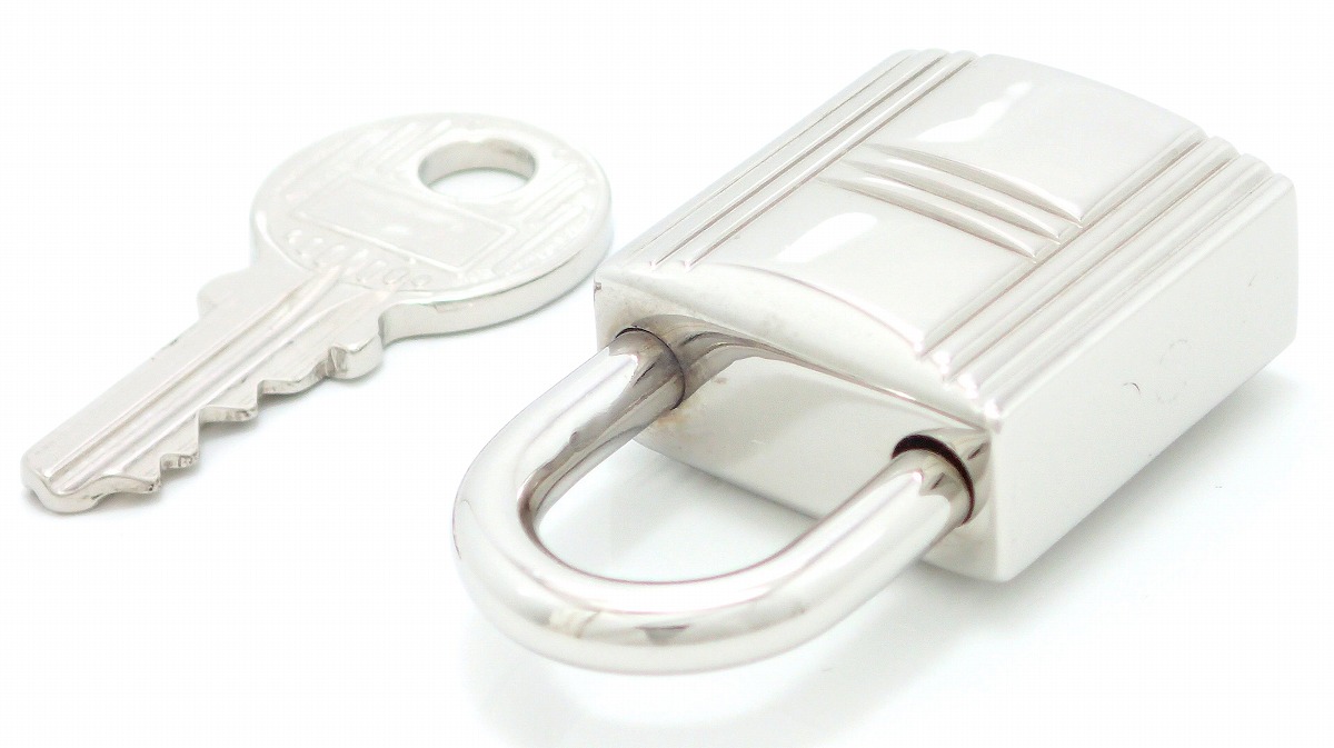 楽天市場】【新品仕上げ済】HERMES エルメス カデナ パドロック No.124