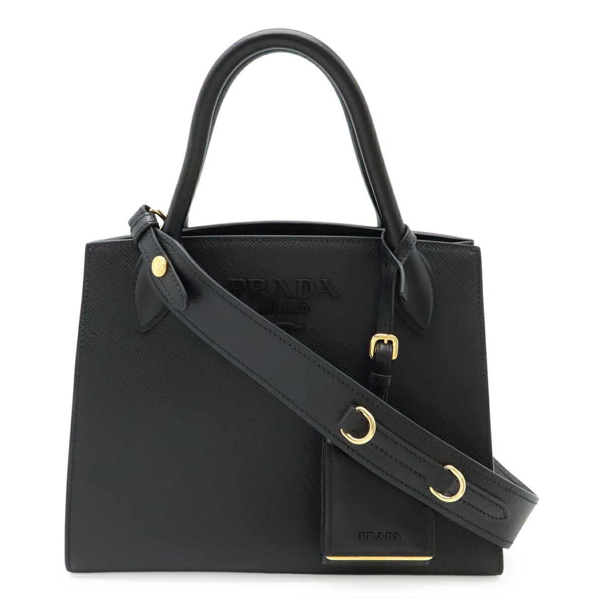 楽天市場】prada サフィアーノ nero バッグの通販