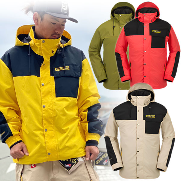 楽天市場】23-24 VOLCOM/ボルコム LONGO GORE-TEX jacket メンズ
